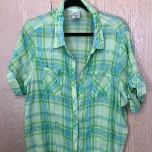 💚JMS 22/24 Green/Blue Plaid 3X💚